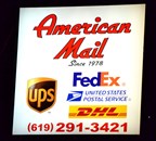 American Mail, San Diego CA